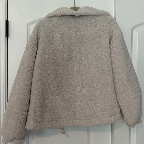 Lululemon Cozy Sherpa Zip-Up Jacket cream - Picture 4 of 4
